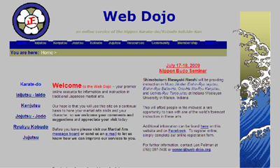 Web-Dojo Home Page